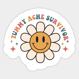 My Tummy Hurts But I'm Being Really Brave About It, Funny My Tummy Hurts, Tummy Ache Survivor, Chronic Migraine (2 sided) Sticker
